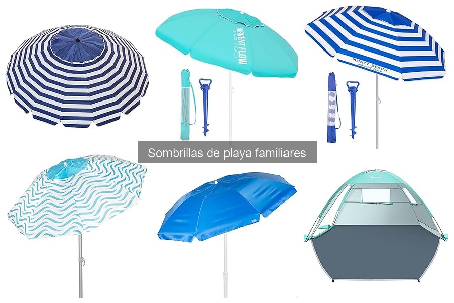 Problemas comunes con sombrillas de playa familiares y soluciones