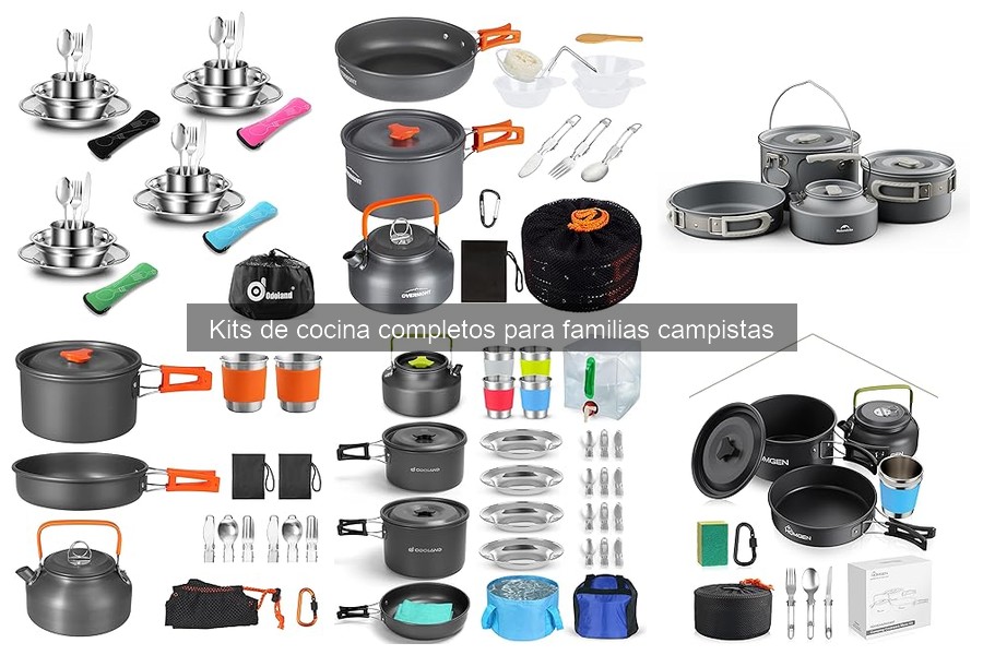 Problemas comunes en kits de cocina para camping y soluciones