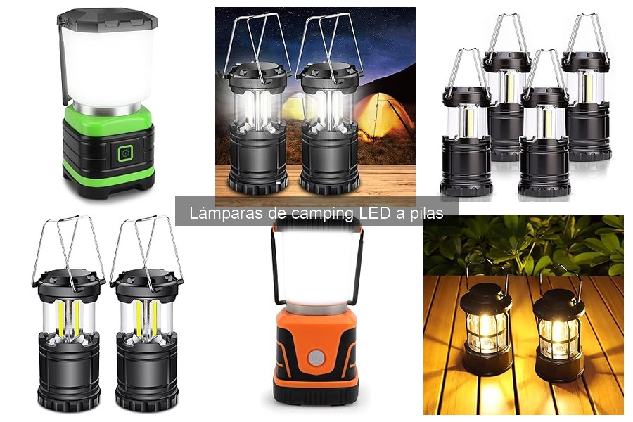 Problemas comunes y soluciones de lámparas de camping LED a pilas