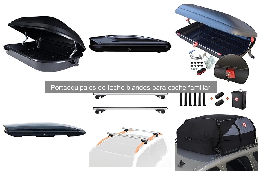 ¿Qué cargar en un portaequipajes de techo blando?