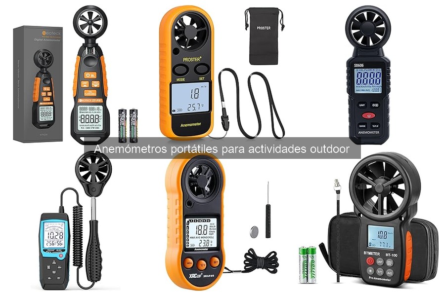 ¿Qué es un anemómetro portátil y para qué sirve?