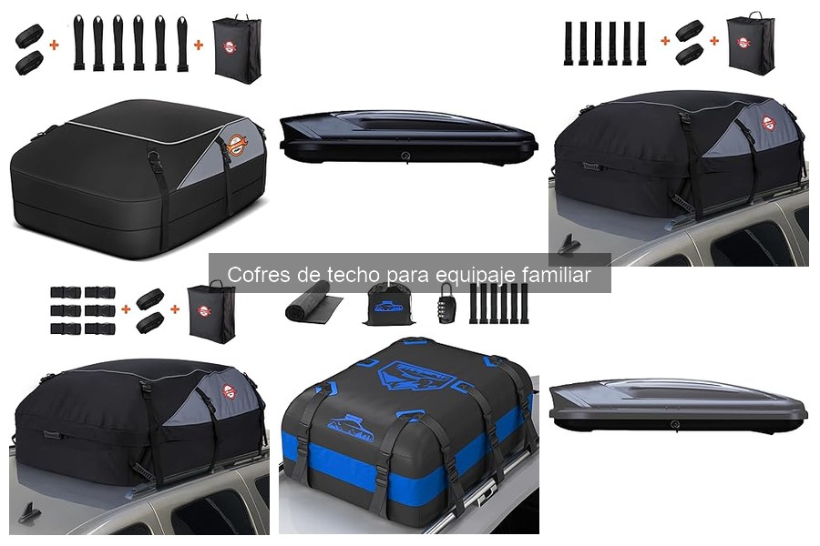 ¿Qué es un cofre de techo para equipaje familiar?