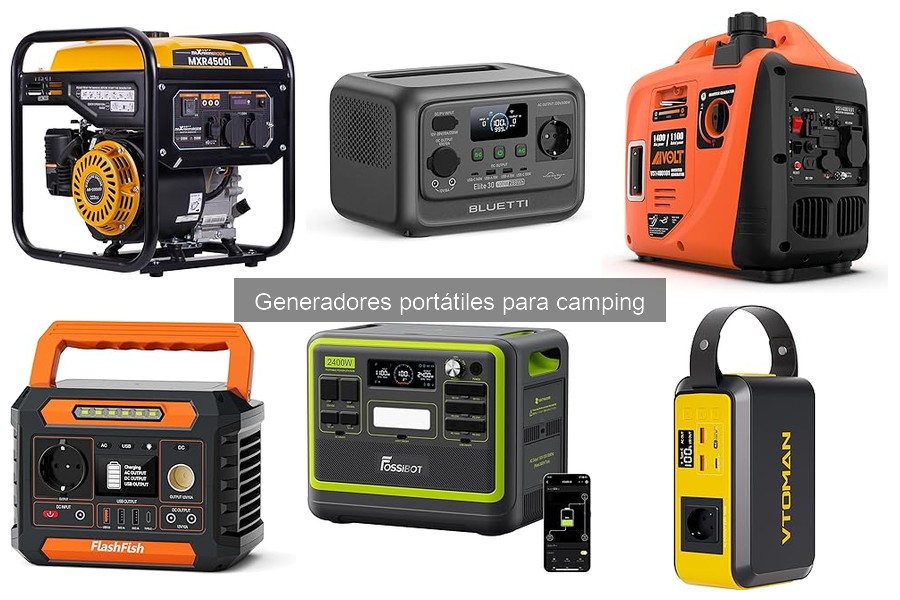 ¿Qué es un generador portátil para camping? Descubre sus funciones