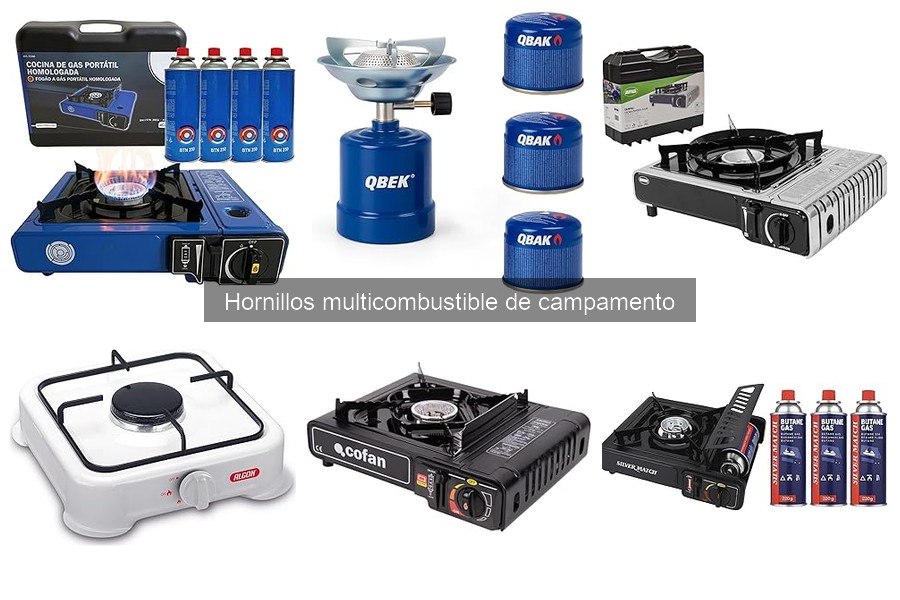 ¿Qué es un hornillo multicombustible? Guía para campistas