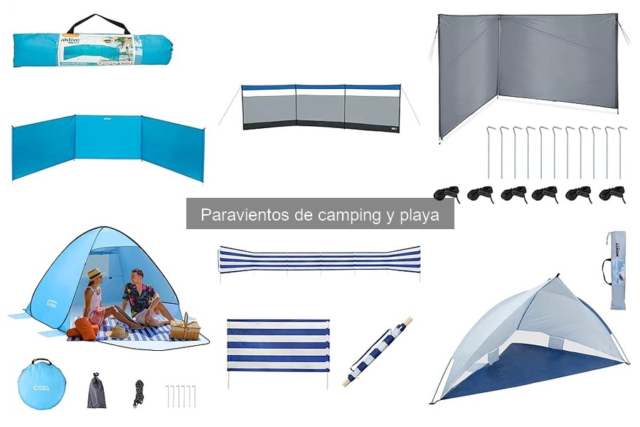 Qué es un paraviento para camping y playa: Funciones y usos