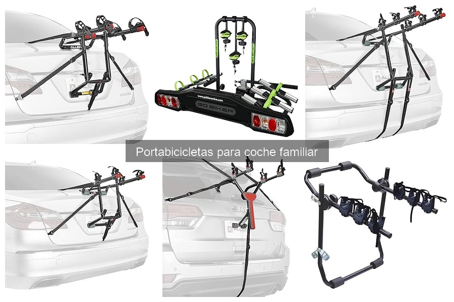¿Qué es un portabicicletas para coche familiar?