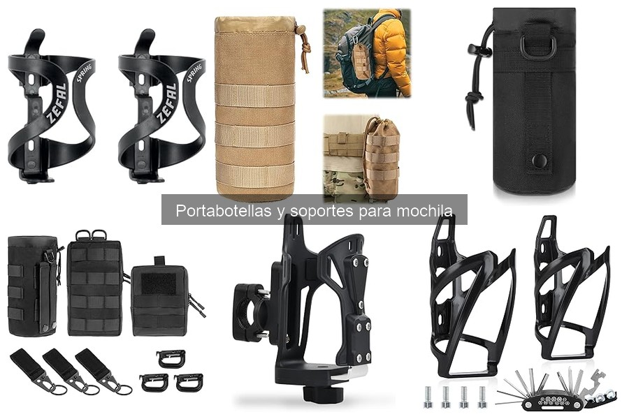¿Qué es un portabotellas para mochila? Guía esencial