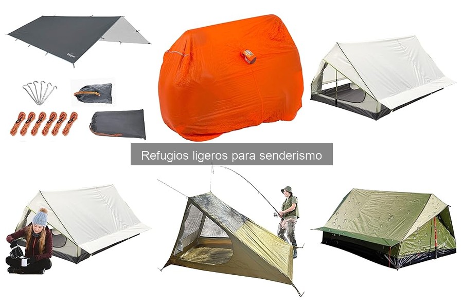 ¿Qué es un refugio ligero para senderismo y sus características?