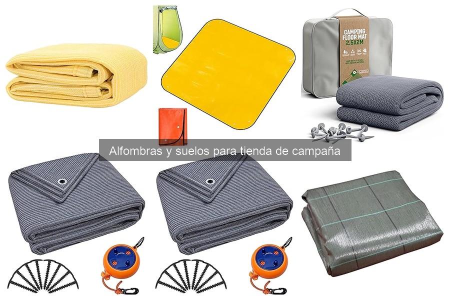 ¿Qué es una alfombra para tienda de campaña? Descubre su función