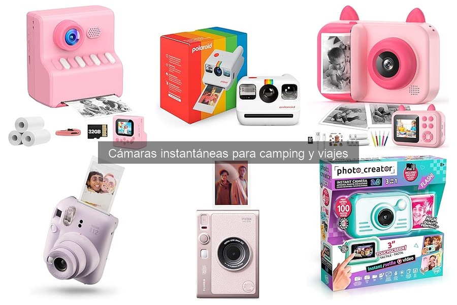 ¿Qué es una cámara instantánea? Características y usos