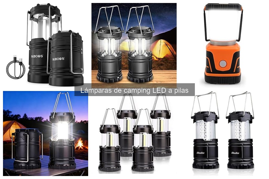 ** ¿Qué es una lámpara de camping LED a pilas? Ventajas y características