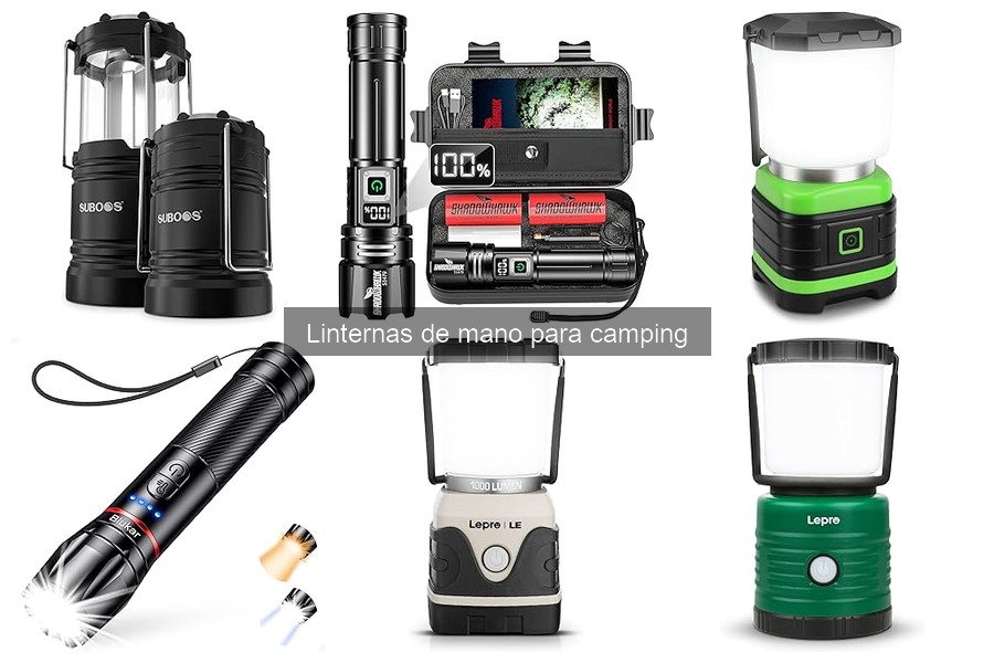 ¿Qué es una linterna de mano para camping? Características y Usos