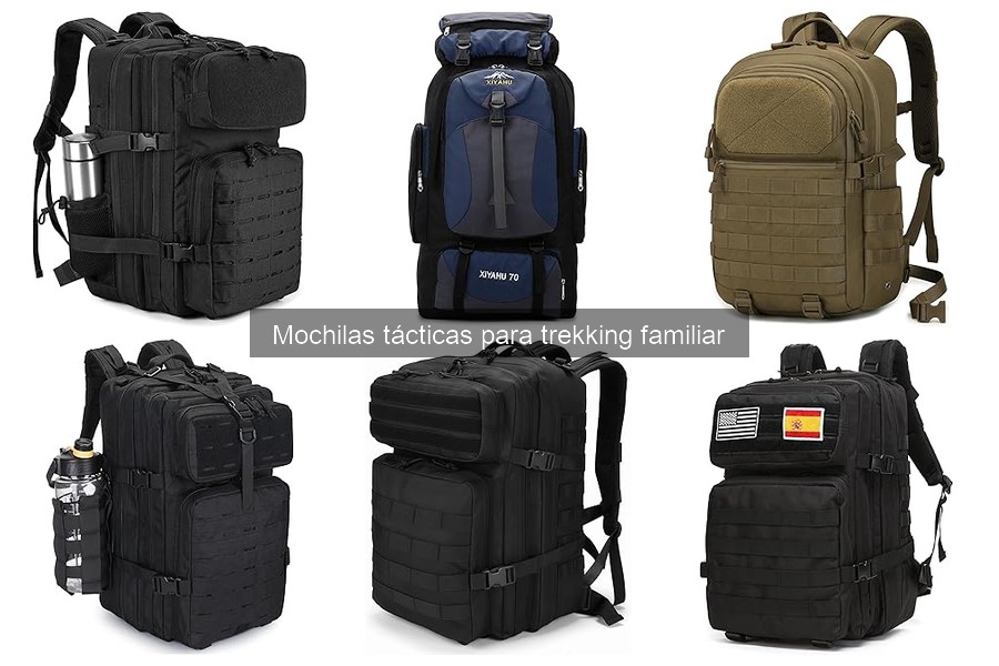 ¿Qué es una mochila táctica para trekking familiar?
