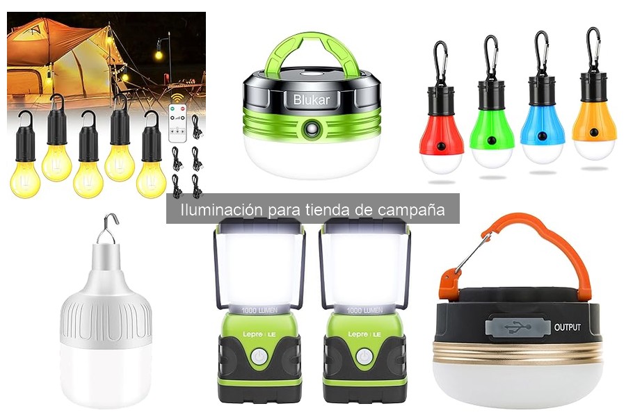 ** ¿Qué potencia de luz necesitas para acampar? Guía completa