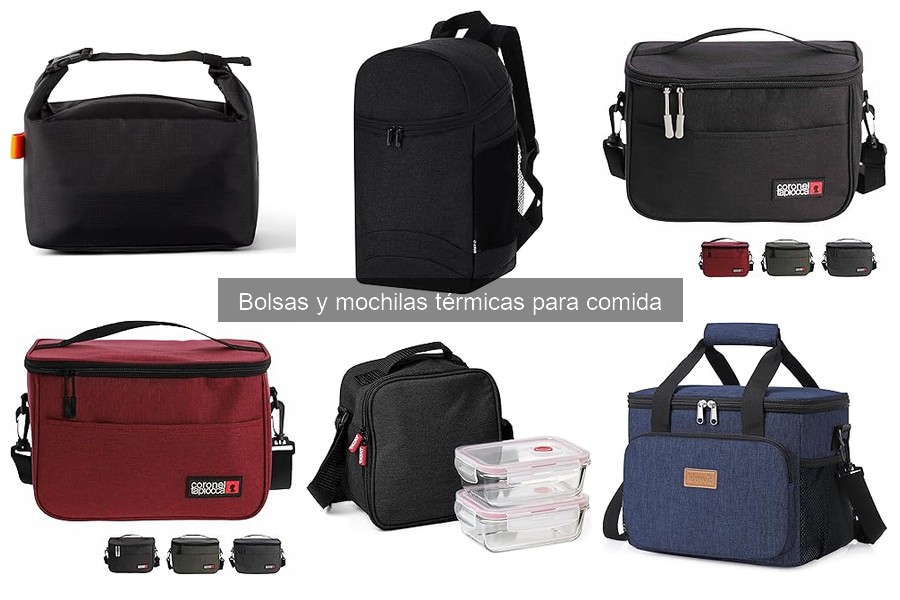 Qué son las bolsas y mochilas térmicas para comida