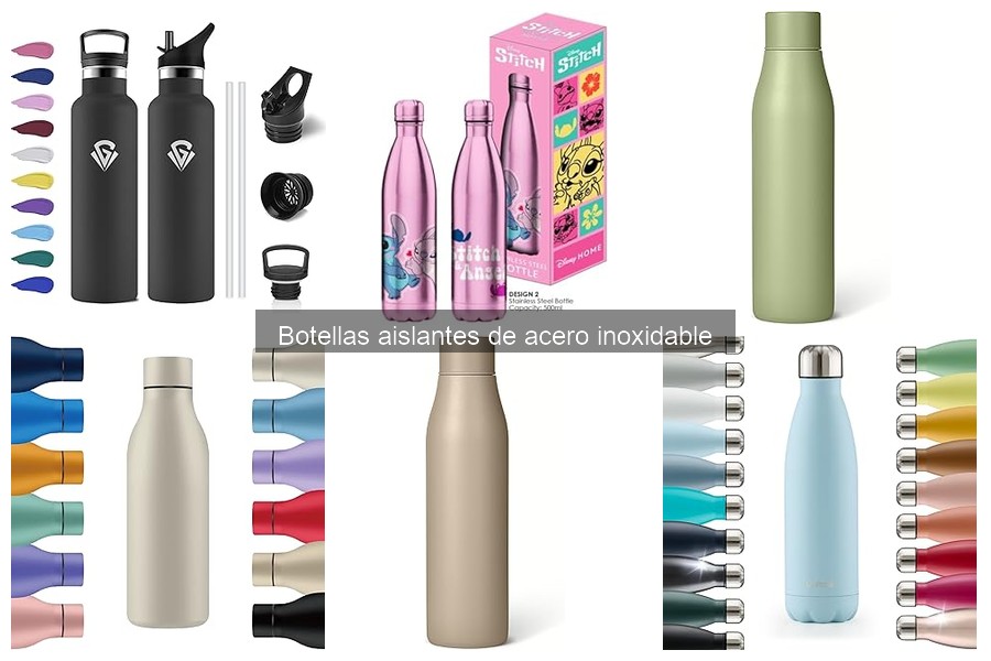 ¿Qué son las botellas aislantes de acero inoxidable?