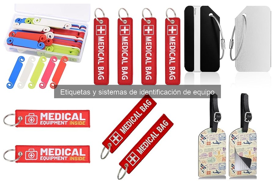 ¿Qué son las etiquetas para equipos de camping?