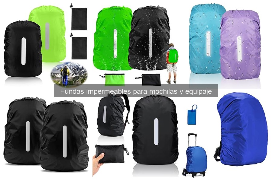 Qué son las fundas impermeables para mochilas: guía esencial