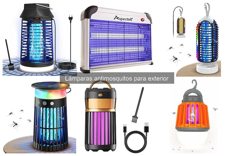 ¿Qué son las lámparas antimosquitos y cómo funcionan?