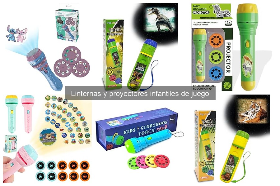 Qué son las linternas y proyectores infantiles de juego