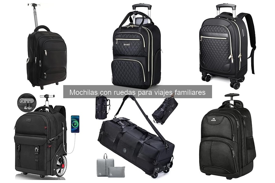 ¿Qué son las mochilas con ruedas para viajes familiares?