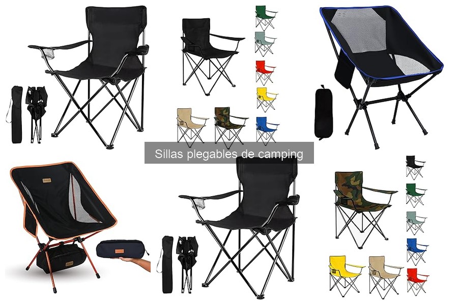 ¿Qué son las sillas plegables de camping? Características
