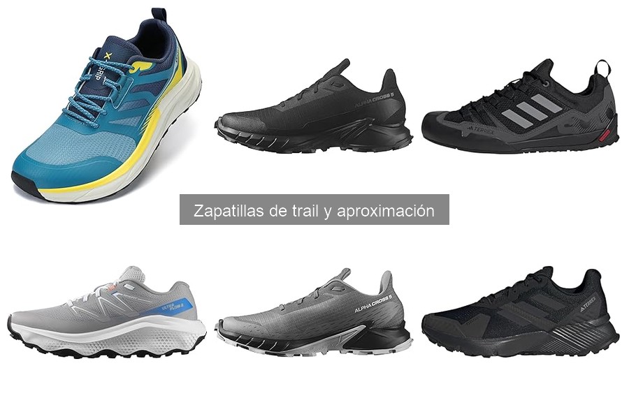 ¿Qué son las zapatillas de trail y aproximación? Guía