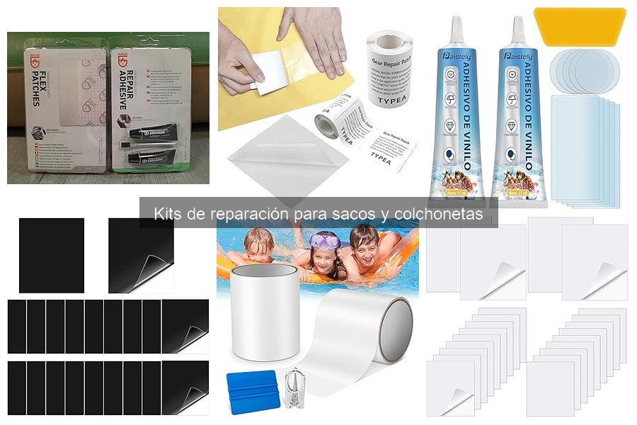 ¿Qué son los kits de reparación para sacos y colchonetas?