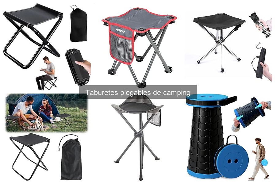 ¿Qué son los taburetes plegables de camping? Guía rápida
