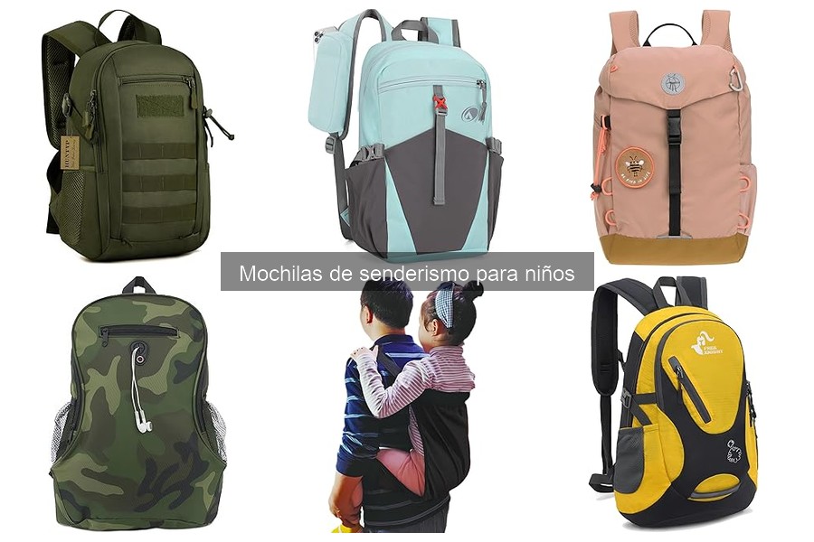 ¿Qué tamaño de mochila de senderismo es ideal para niños?