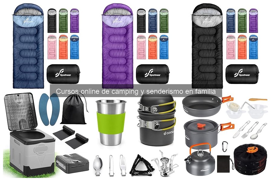 Recursos esenciales para complementar cursos de camping y senderismo