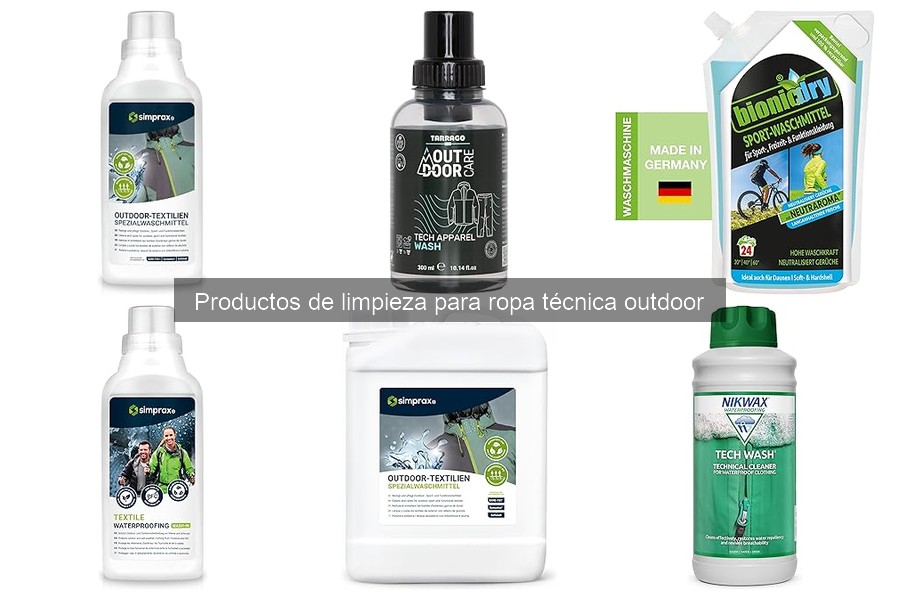 Reseñas de Detergentes para Ropa Técnica Outdoor