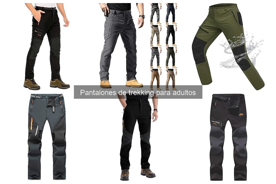 Reseñas de los mejores pantalones de trekking para adultos