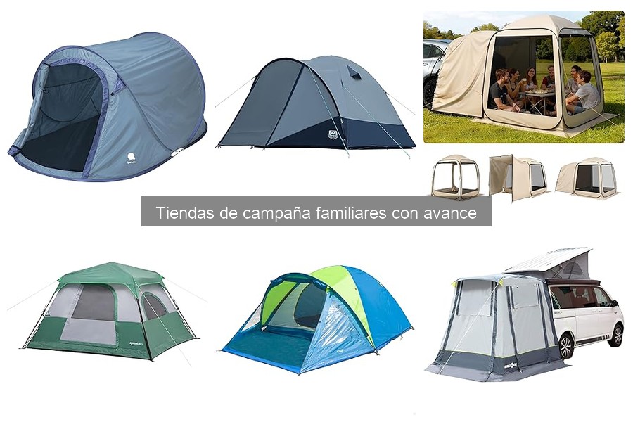 Reseñas de Tiendas de Campaña Familiares con Avance