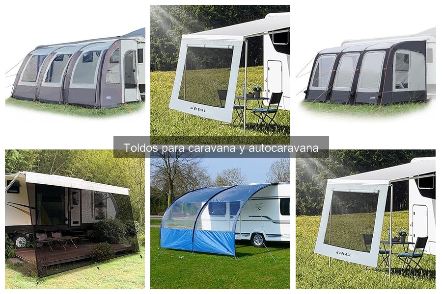 Soluciona los problemas comunes de toldos para caravana