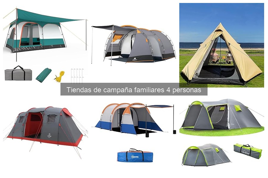 Soluciones para transportar tu tienda de campaña familiar