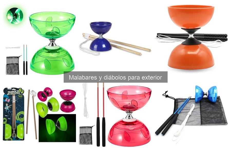 Técnicas básicas de malabares y diábolos para principiantes