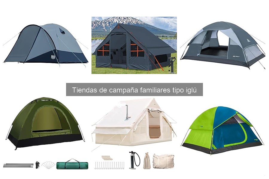 Testimonios de usuarios sobre tiendas de campaña tipo iglú