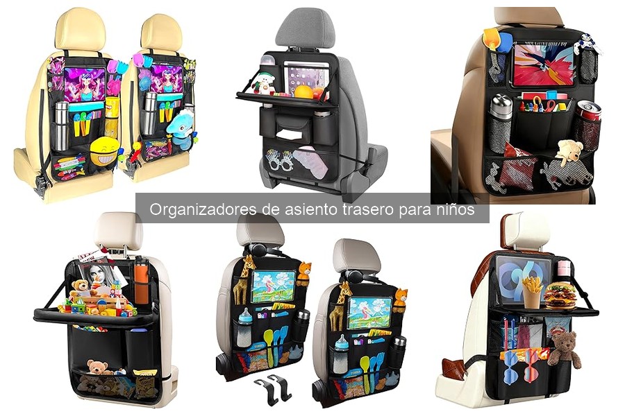 Testimonios reales sobre organizadores de asiento trasero para niños