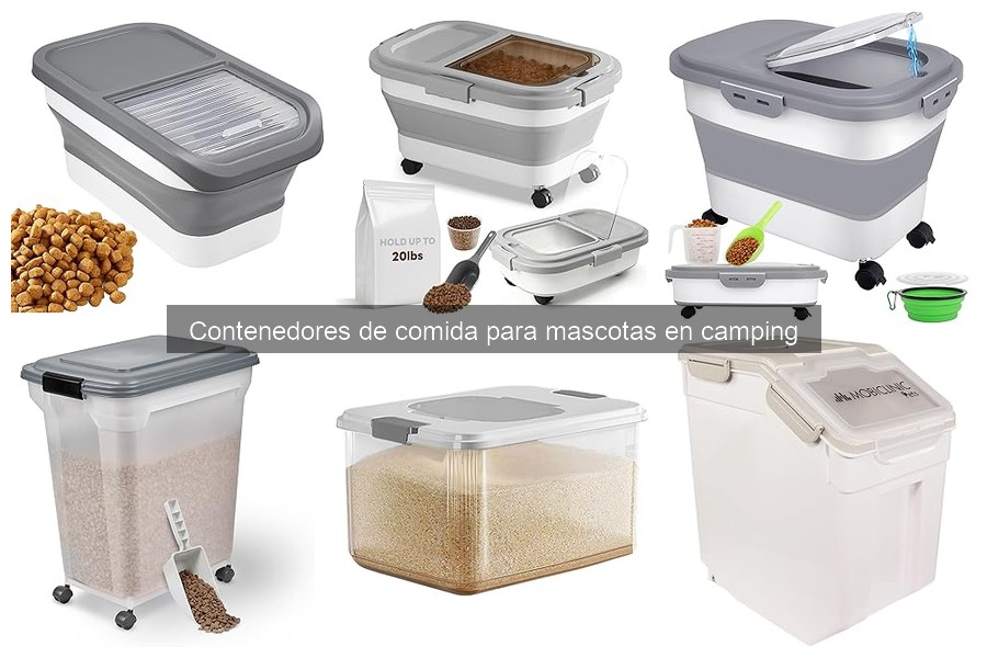 Testimonios sobre contenedores de comida para mascotas en camping