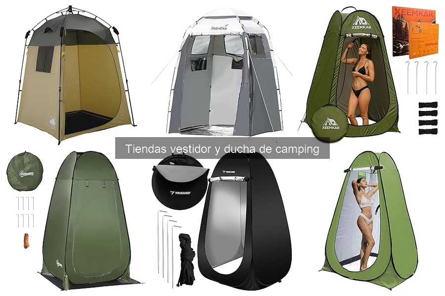 Tiendas Vestidor y Ducha de Camping: Características Clave