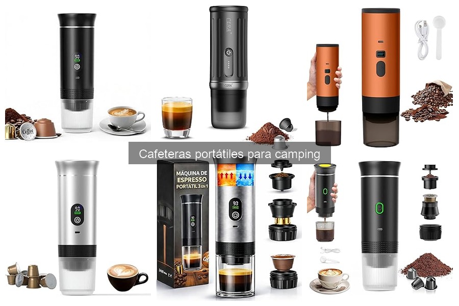 Tipos de cafeteras portátiles para camping: ¡disfruta tu café!