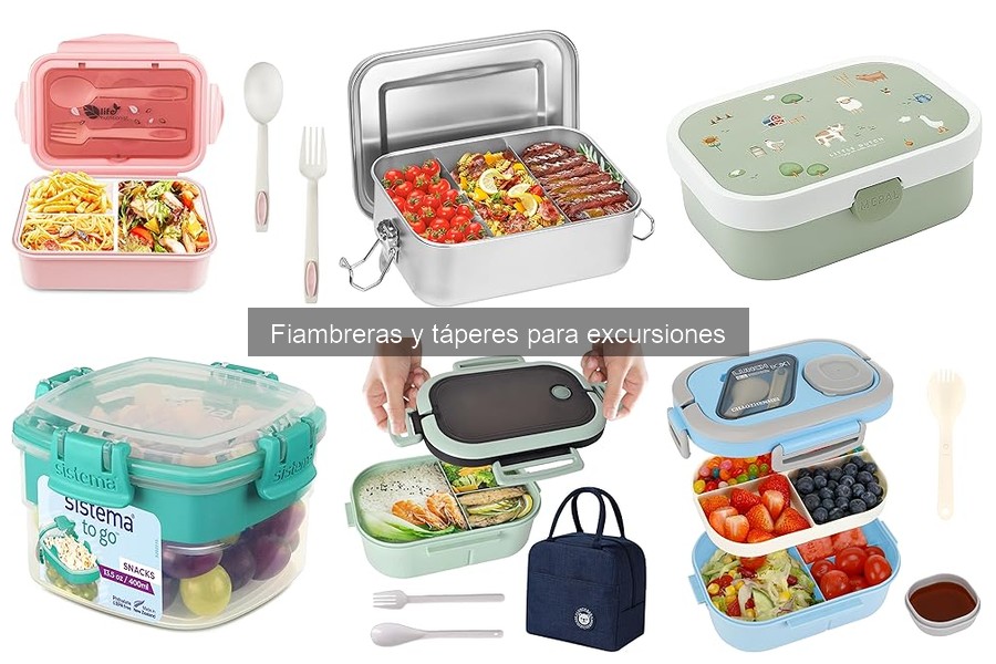 Tipos de fiambreras ideales para senderismo y excursiones