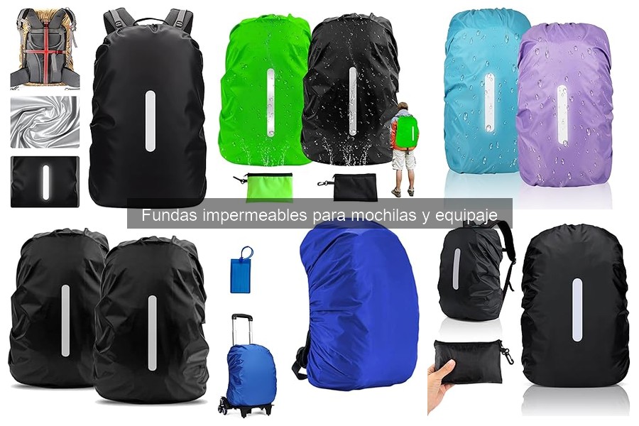 Tipos de Fundas Impermeables para Mochilas y Equipaje