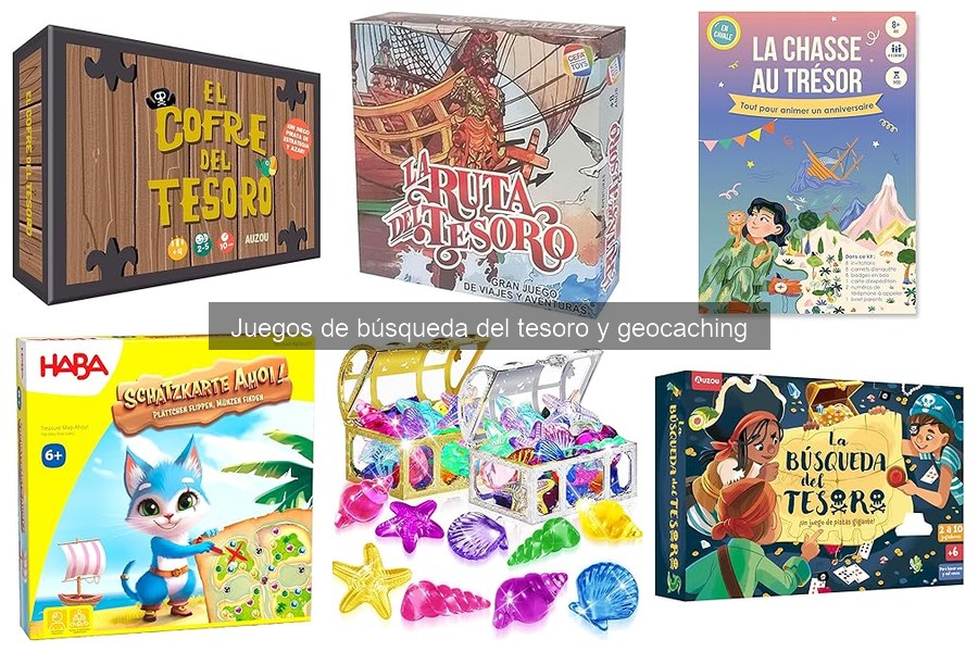 Tipos de juegos de búsqueda del tesoro para familias