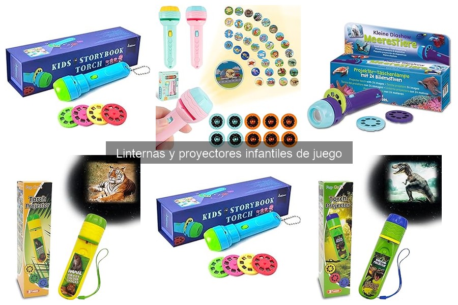 Tipos de linternas infantiles para juegos divertidos