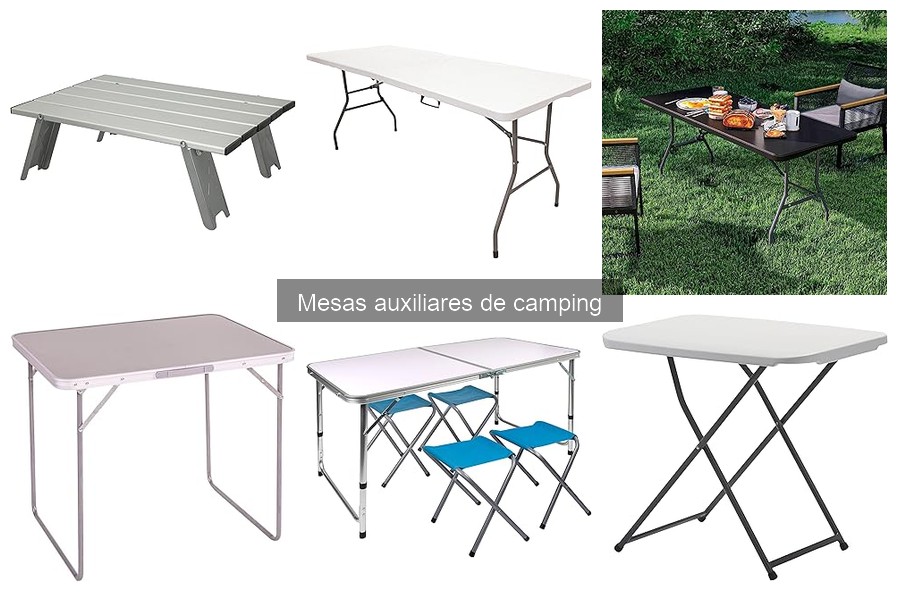 Tipos de Mesas Auxiliares de Camping para Cada Aventura