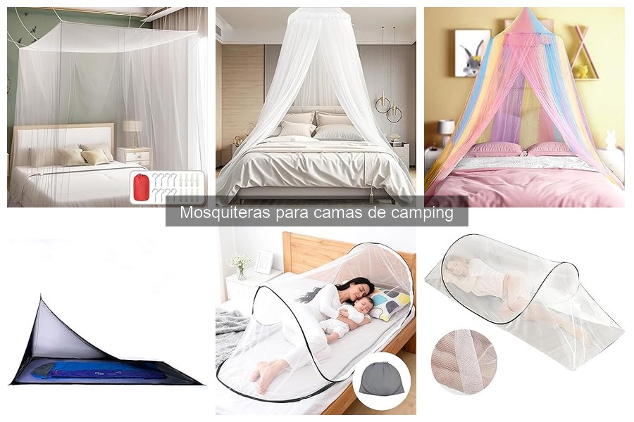 Tipos de Mosquiteras para Camas de Camping que Debes Conocer