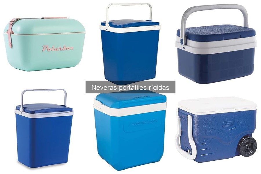 Tipos de neveras portátiles rígidas para cada actividad