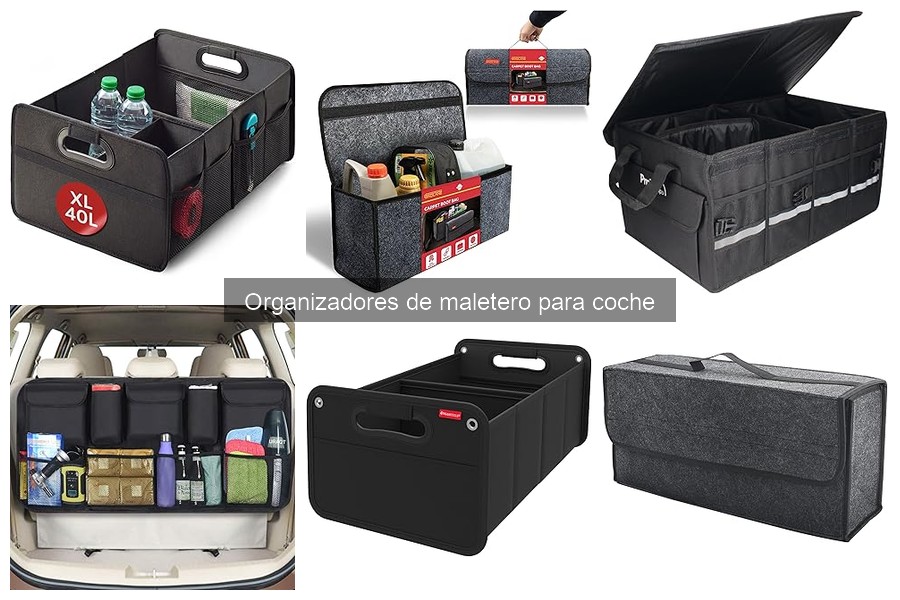 Tipos de organizadores de maletero para coche: guía completa